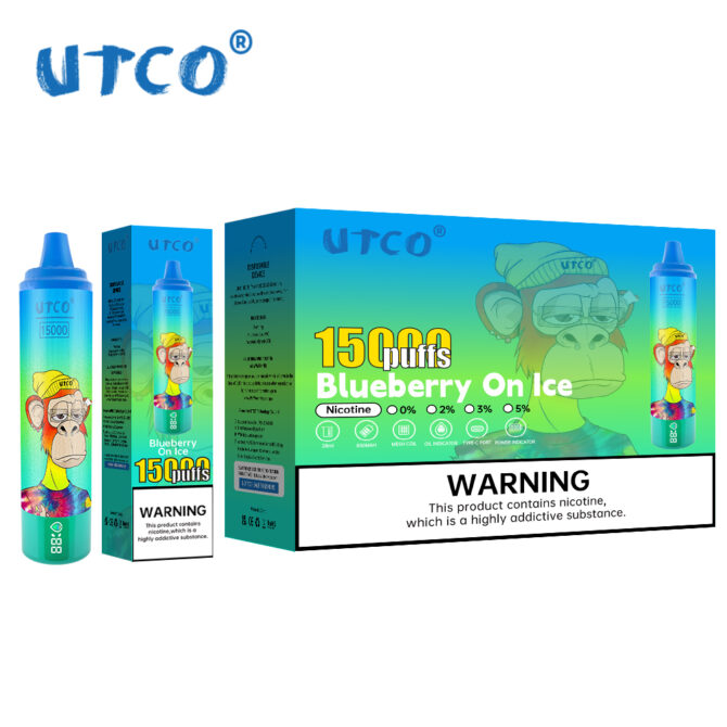 UTCO Tornado 15000 Puffs Eu warehouse Disposable E cigarettes Vape Pen 25ml Pod 850mah Recharge Battery China Wholesale Vaper Desechable