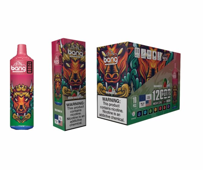 Bang Box 12k Puffs moq 10pcs Disposable E cigarettes Vape Pod Device 650mAh Battery 23ml Prefilled Cartridge Stick puff 12000 tornado