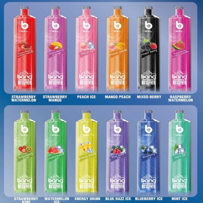 Original Bang Puff Shisha 15000 Puffs Disposable Vape Electronic Cigarette Puff Vaper 15k e cigarettes