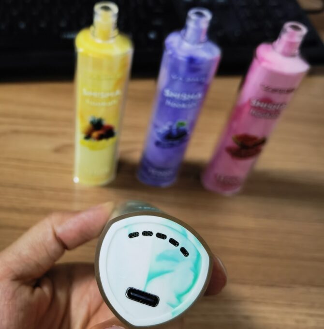 Vapme Shisha Puff 15000 Puffs Nicotine Vapes Rechargeable Disposable Vape Puff 15k