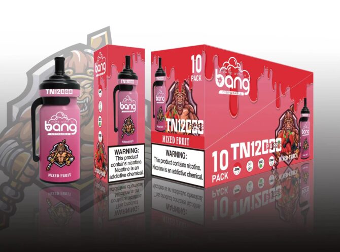 Bang Bottle 12000 Puffs Disposable Vape original E Cigarette Vaper Puff 12k 12000 Vapes