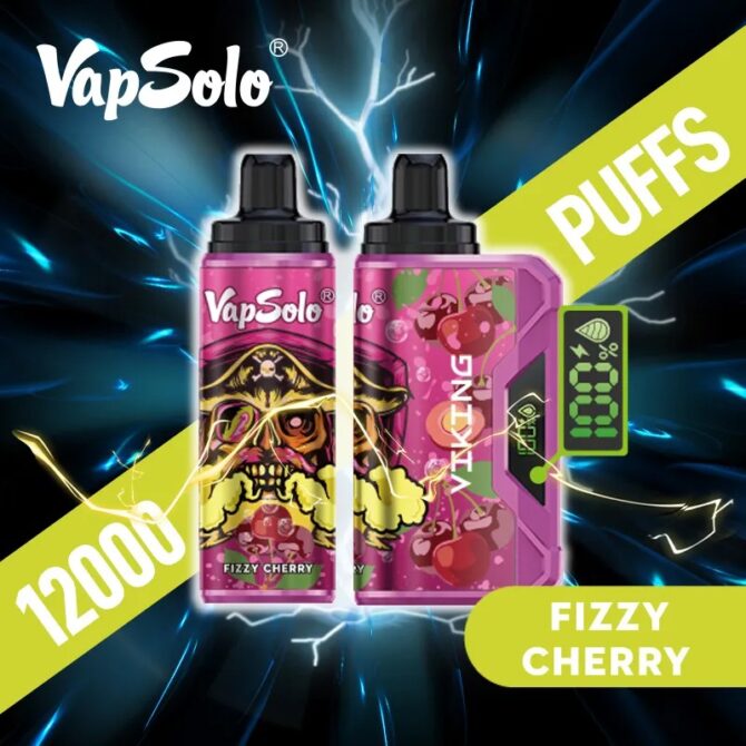 Vapsolo 12000 PUFF VAPER Disposable Vape E Cigarettes Pen LCD Screen Mesh Coil Prefilled Pod 12K PUFFS Rechargeable Shisha Pen 15 Flavors