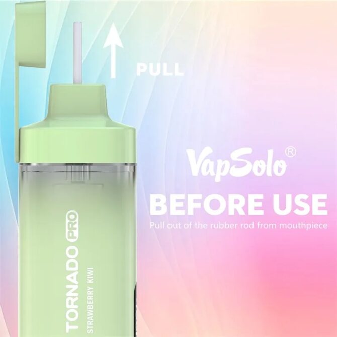 VAPSOLO Tornado Pro 12K Puff Vapes Disposable Vape Pen Mesh Coil 12000 PUFFS E Zigarette Airflow RGB Led And Battery Power Indicator Light