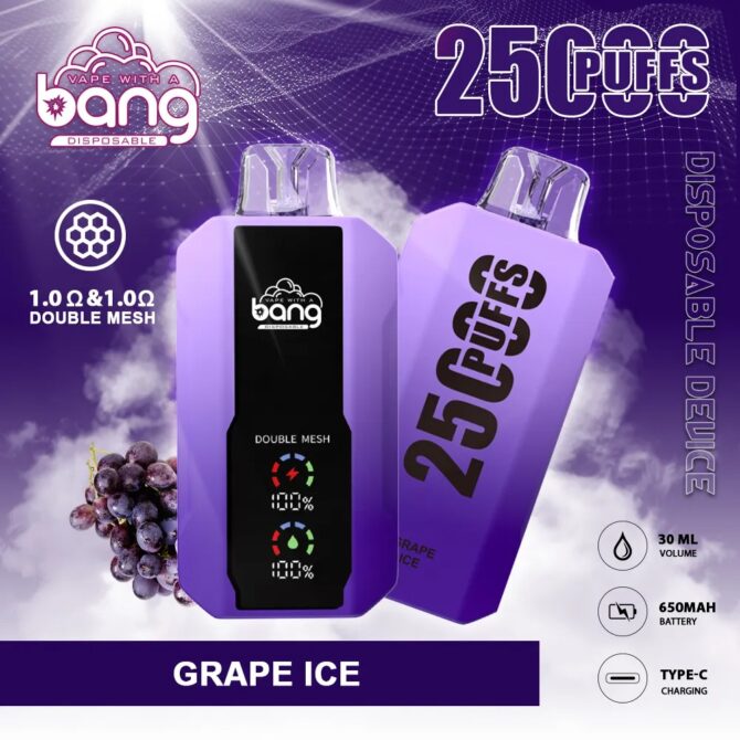 Puff Bang 25k Puffs MOQ 10pcs LED Display Disposable Vape Vaper Desechable Puff 25000