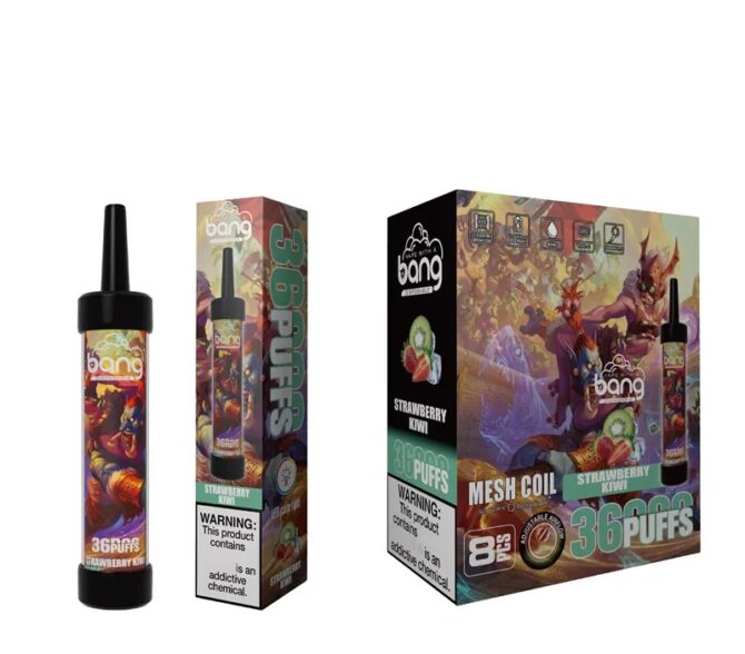 bang puff 36k MOQ 10pcs disposable vapes Rechargeable E Cigarettes Mesh Coil 40ML E-liquid LED color light vaper puff 36000