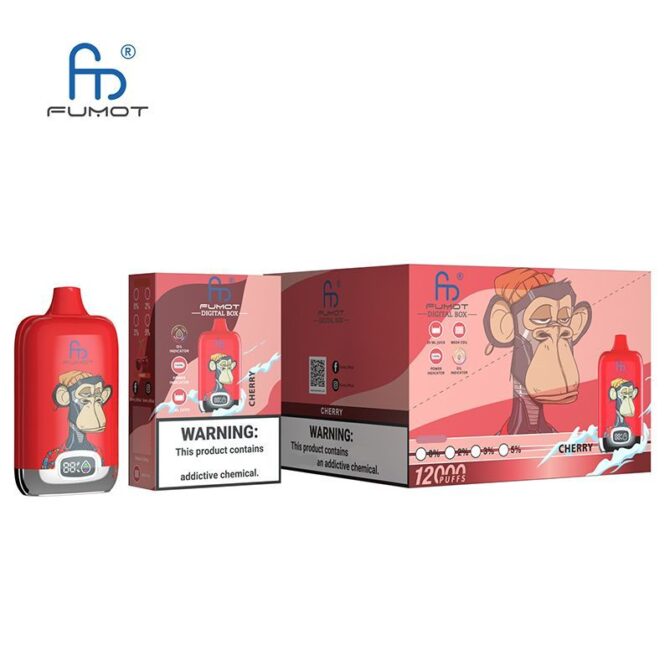 RandM Digital Box 12000 puffs 12k LED Display Disposable E Cigarettes Fumot 12k vape 12000 Vaper
