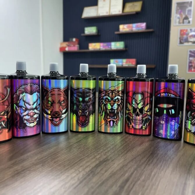 Vapsolo KING 10000 PUFFS Disposable Vape Device Kit E Cigarette Vaper 20ml 10K Puff Mesh Coil Airflow Control Electronic Cigar 20 Flavors