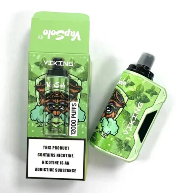 Vapsolo 12000 PUFF VAPER Disposable Vape E Cigarettes Pen LCD Screen Mesh Coil Prefilled Pod 12K PUFFS Rechargeable Shisha Pen 15 Flavors