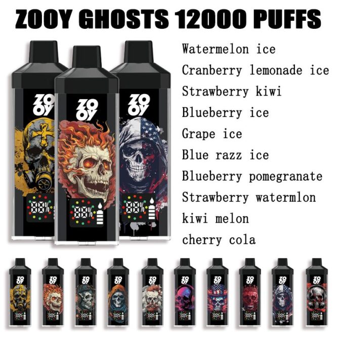 zooy ghosts 12000 puff 12k Original savage vape vapes disposable puff vape zooy Puff 12k Vapes