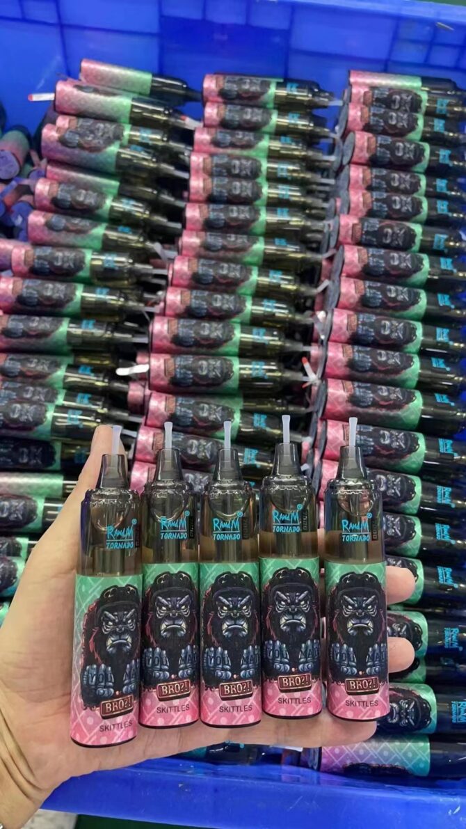 Fumot RandM Tornado 7000 Puffs device Disposable Vape vaper puff tornado vapes disposable