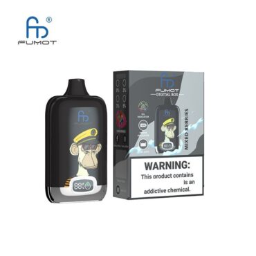 RandM Digital Box 12000 puffs 12k LED Display Disposable E Cigarettes Fumot 12k vape 12000 Vaper