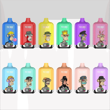 ELF box digital 12000 puffs LED display Disposable Sigaretta Elettronica Vape 12k Puff