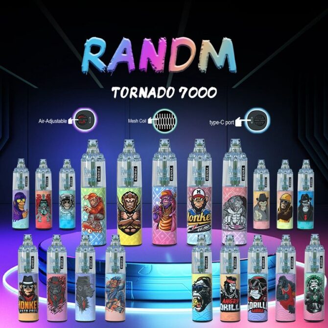 RandM Tornado 7000 Puffs MOQ 10pcs device Disposable Vape near me vaper puff tornado vape pen