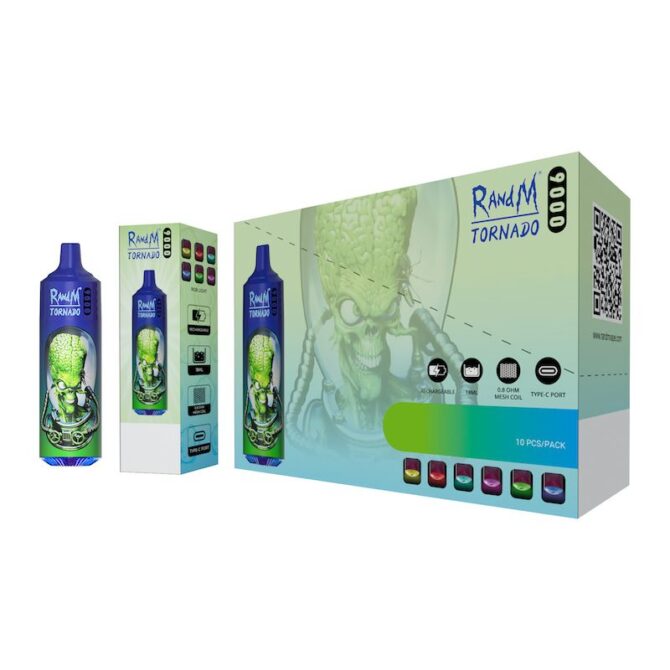 Fumot RandM Tornado 9k Puffs moq 10pcs Vapes Disposable Kit r and m tornado vape Puff 9000 vaper vape store