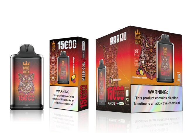 Bang box vape 15k Puff Disposable MOQ 10pcs Vapes Pen E Cigarette bang puff vapes 15000