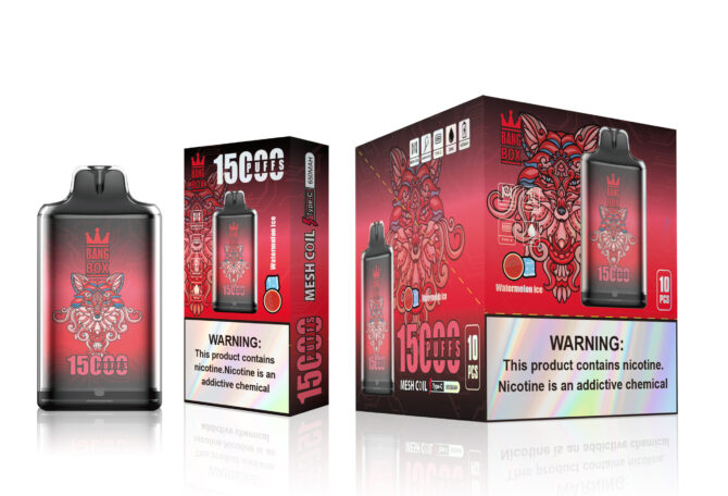 Bang box vape 15000 Puff 15k Disposable 650mah Vapes Pen E Cigarette Prefilled 25ml Mesh Coil bang puff vapes 15k