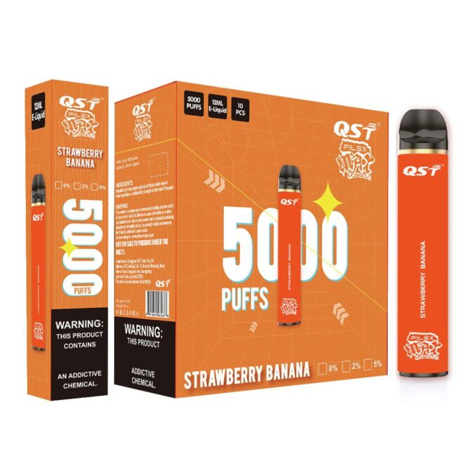 Authentic QST Puff Filex max 5000 disposable vape pen Mesh Coil rechargeable battery prefilled E Cigarette 5000 filex max vapers desechables