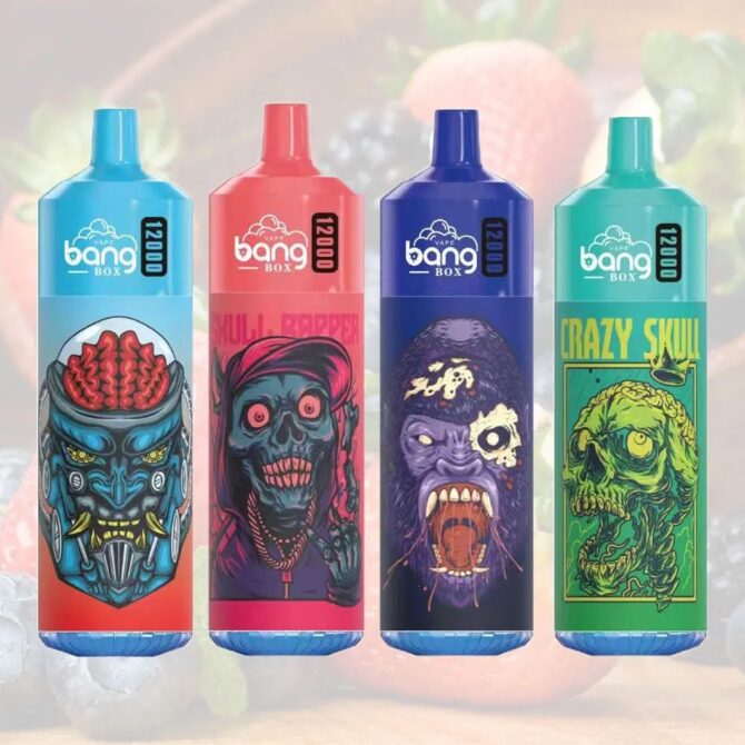 Original Bang 12000 12K Puffs 850mAh 20ml Prefilled Pod With Battery Disposable E Cigarettes Vaper bang box
