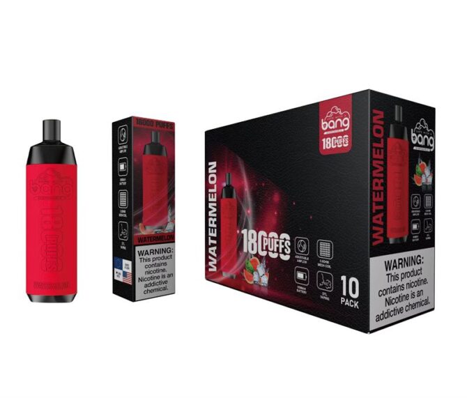 Bang 18k Puffs Crown Bar moq 10pcs Leather Disposable Vape Pen sigarette elettroniche VAPER puff 18000