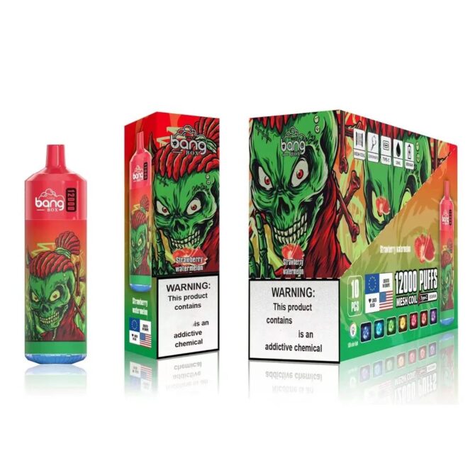 Original Bang 12000 12K Puffs 850mAh 20ml Prefilled Pod With Battery Disposable E Cigarettes Vaper bang box