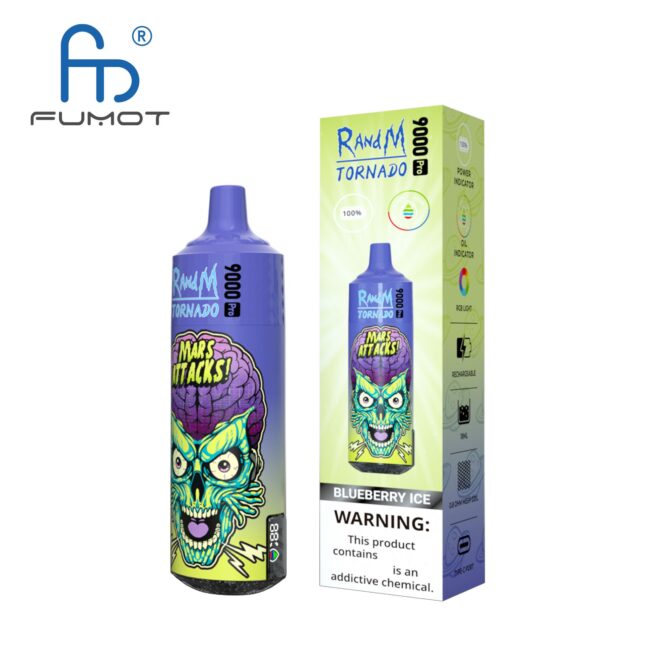 RandM Tornado 9k 9000 PRO Puffs LED display Disposable E Cigarettes vapen tornado puff randmvapes