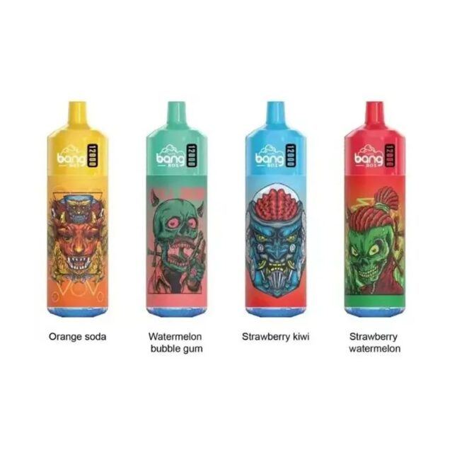 Original Bang 12000 12K Puffs 850mAh 20ml Prefilled Pod With Battery Disposable E Cigarettes Vaper bang box