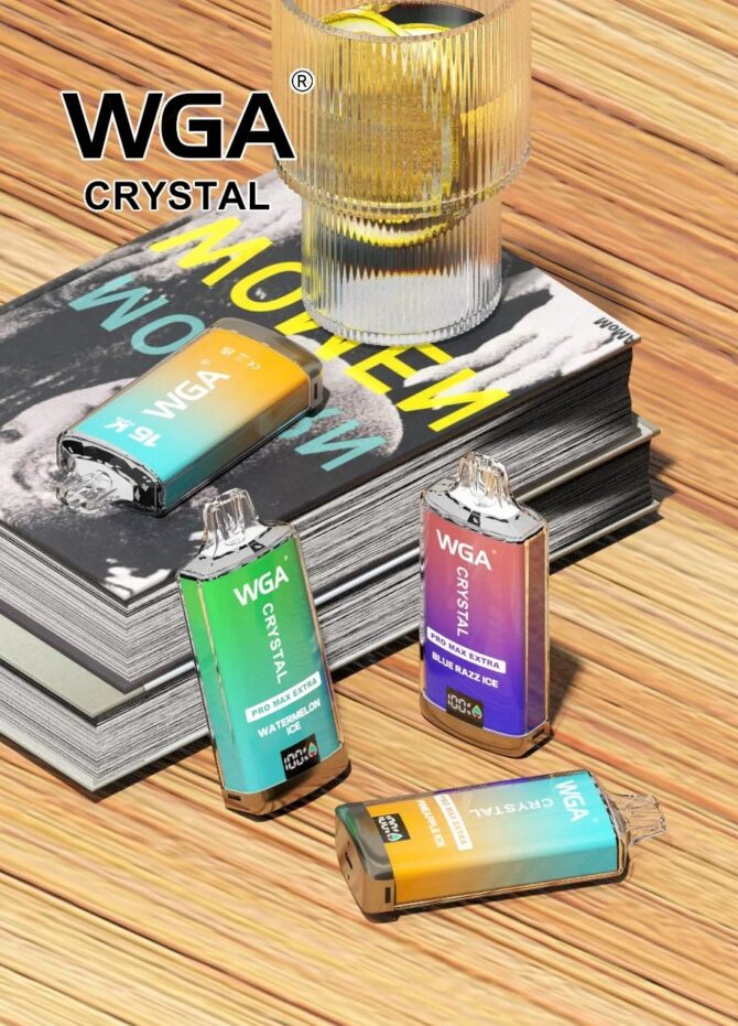 WGA Crystal Pro Max Extra 15000 Puffs Disposable Vape Puff 15k