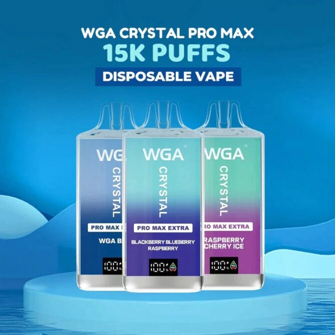 WGA Crystal Pro Max Extra 15000 Puffs Disposable Vape 