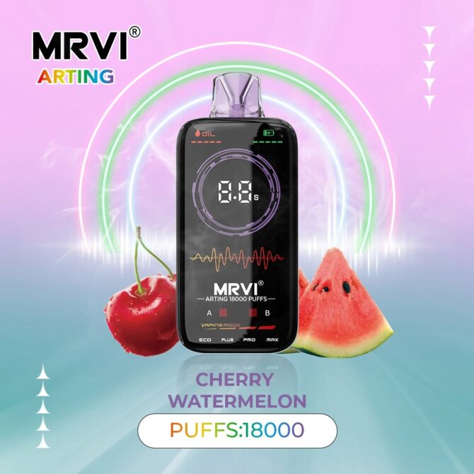 Mrvi 18K Puffs eu ship Arting Vape Bar E-Cigarettes 26ml with Full Screen Display Wholesale Disposable Vape Shop Near Me 18000 Puffs