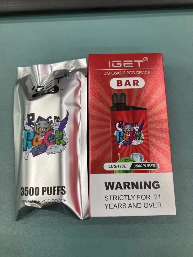 Iget Bar 3500 Puffs Disposable Vape 50mg Nicotine Vaper Hot Sell Australia I get Igets vape