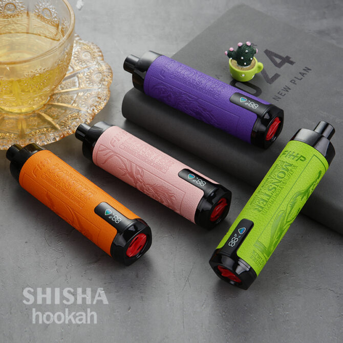 FIHP Shisha Hookah 12000 Puffs Vaper Rechargeable 22ml 650mah Puff Vapers Displayable Vapes