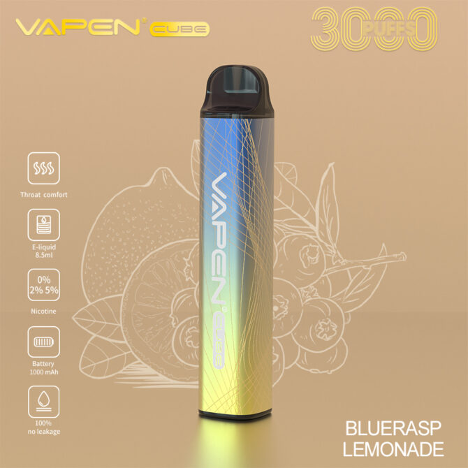 VAPEN CUBE 3000 PUFFS disposable vapes 1000mAh vaper desechable smok vape