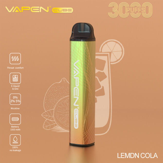 VAPEN CUBE 3000 PUFFS disposable vapes 1000mAh vaper desechable smok vape