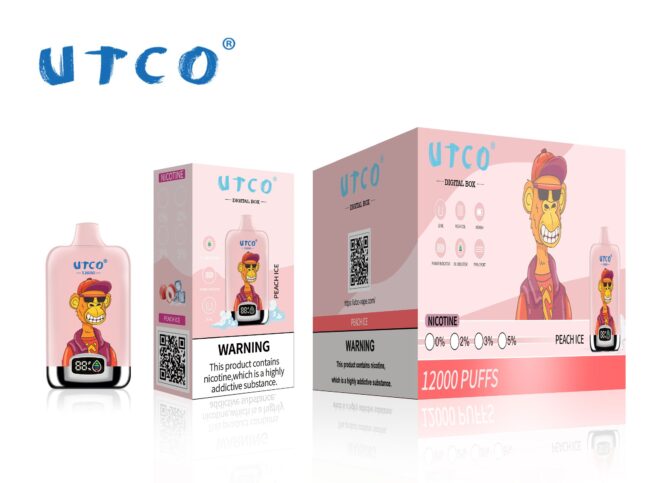 UTCO Digital Box 12k Puffs EU ship Disposable Vape Store near me puff 12000