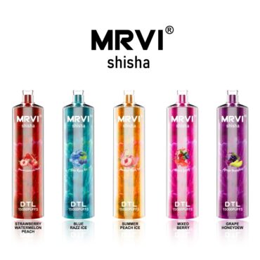 Mrvi Shisha 15K Wholesale I Vape Vaper Bar Rechargeable OEM Disposable Vape Pen 15000 Puffs