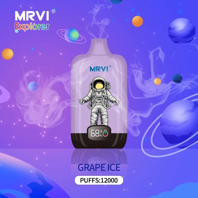 Mrvi 12000 Puffs Explorer Disposable Vape Electronic Cigarette Mesh Coil 12k Puff Shipping France Sweden Spain Vape Factory Vape Distributors