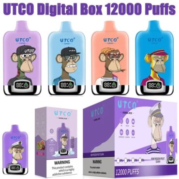 UTCO Digital Box 12k Puffs EU ship Disposable Vape Store near me puff 12000