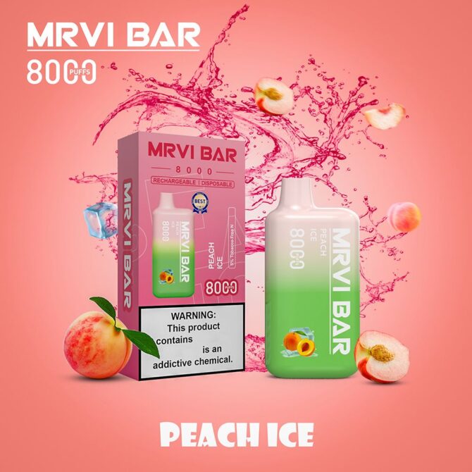 Mrvi Mr8000 Crystal Bar Puff 8000 Private Label Factory Price OEM ODM Custom Puff Pen Disposable Vape