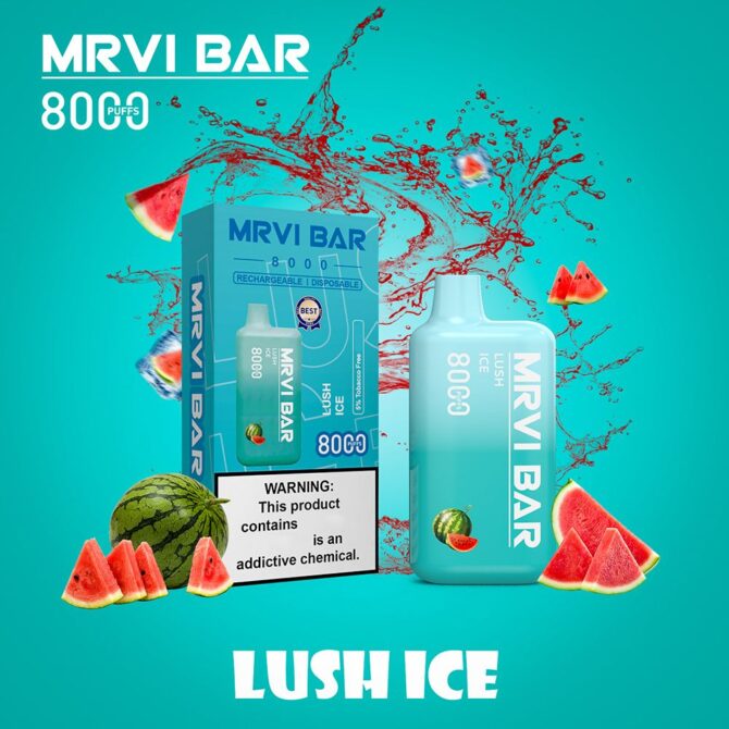 Mrvi Mr8000 Crystal Bar Puff 8000 Private Label Factory Price OEM ODM Custom Puff Pen Disposable Vape