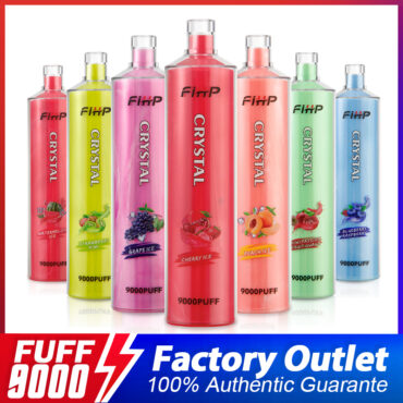 Fihp crystal 9000 Puffs Vaper Disposable Vapes Electronic Cigarettes puff 9k pro vape shop store