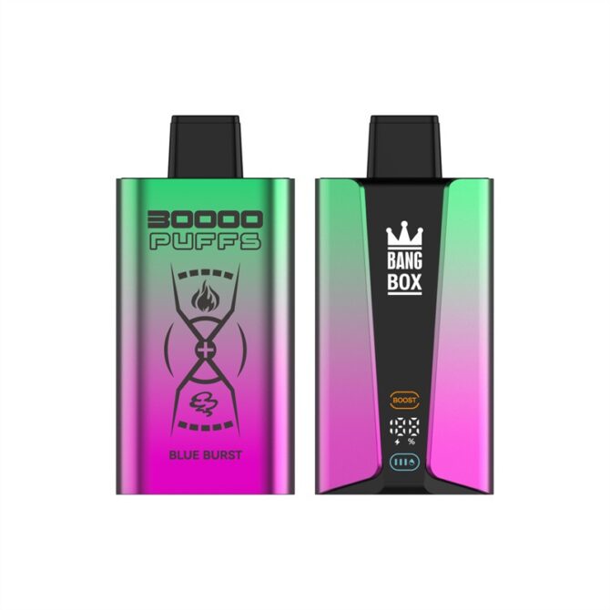Bang Box 30k Puffs Smart Screen Disposable E Cigarettes Vape Puff 30000 Prefilled Pod Vaper