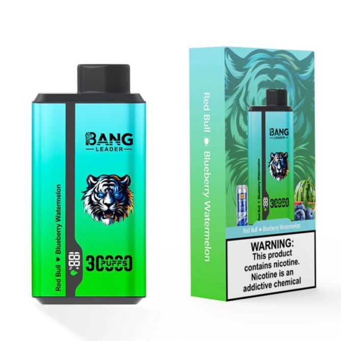 Bang king 30000 30k Puffs 0% 2% 3% 5% Nicotine Double Taste LCD Display Disposable Vape