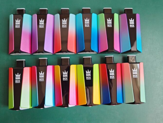 Bang Box 30k Puffs Smart Screen Disposable E Cigarettes Vape Puff 30000 Prefilled Pod Vaper
