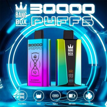 Bang Box 30000 Puffs Smart Screen Disposable E Cigarettes Vape Puff 30k Dual Mesh Coil