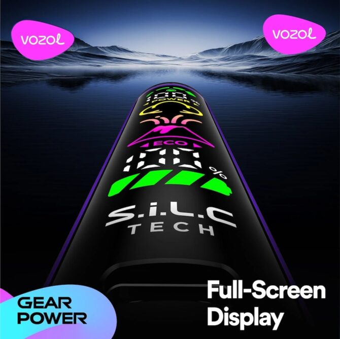 VOZOL Gear Power 20K Puffs Rechargeable Disposable Device 20000 Puffs