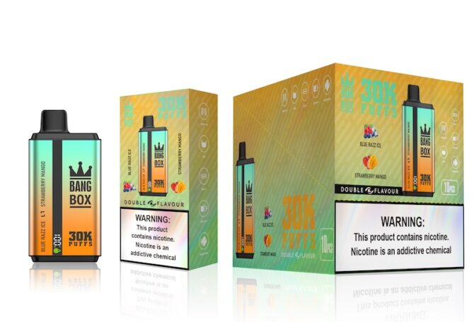 Bang box 30000 Puffs Disposable Vape dual flavors