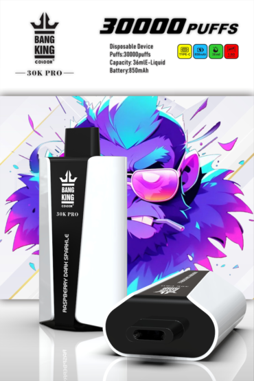 Bang King 30000 PRO – MOQ 10pcs 30k Puffs Disposable Vape Single Flavor 36ml E-Liquid