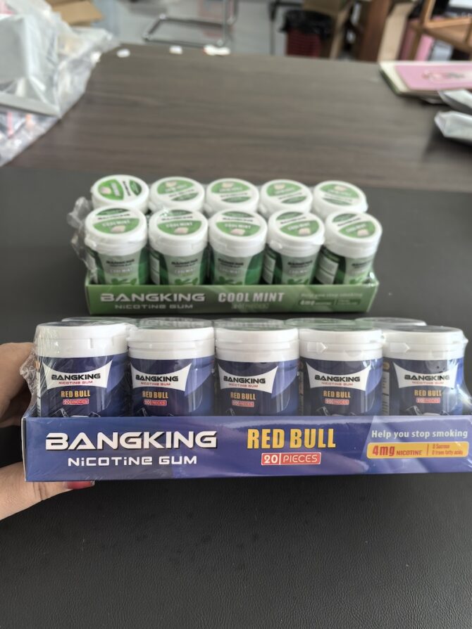 Bang king Nicotine Gum Pouches 4mg 20pcs/ box