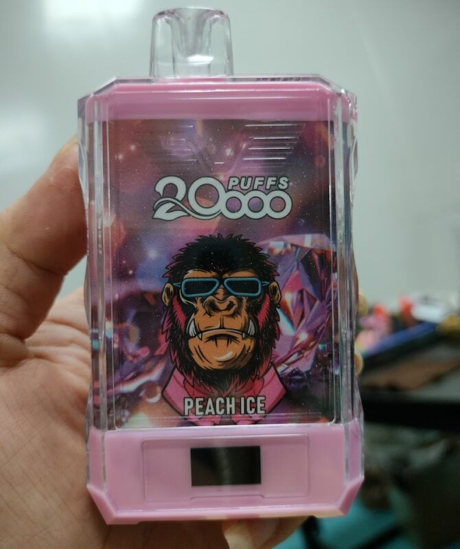 Bang King 20000 Puffs Double Crystal Vape Disposable Electronic Cigarettes Digital Display Puff 20k
