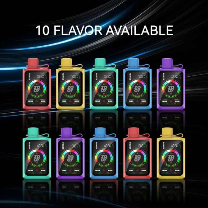 ZOOY VAPE POWER 28000 Puff European warehouses Ship Puff 28k